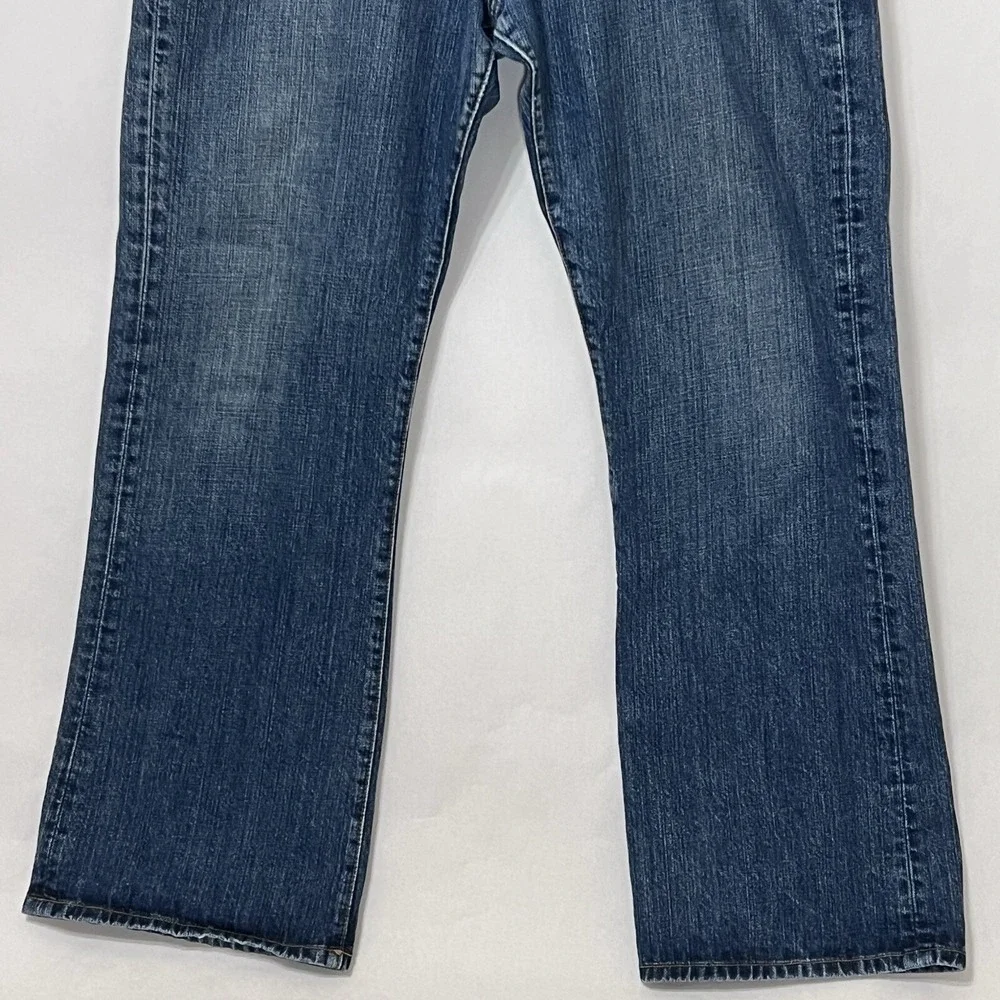 Lucky Brand Fender Denim Blue Jeans American Made Dungarees Classic Men 36x32